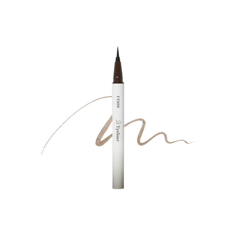 2X Tinting Eyeliner, 02 Natural Light Brown