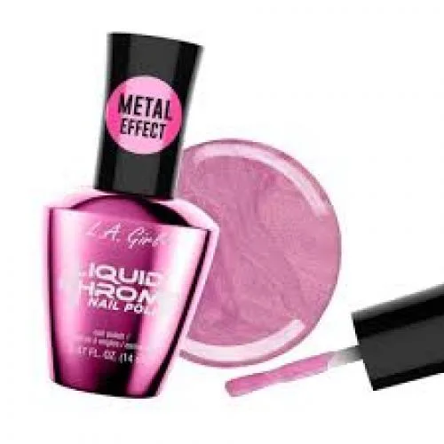 Liquid Chrome Nail Polish, Radiant Rose Gnl906 (2018 formulation)