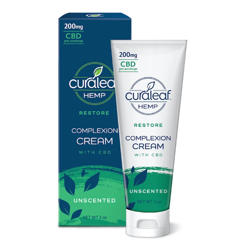 Restore Complexion Cream With Cbd, Unscented (2020 formulation)