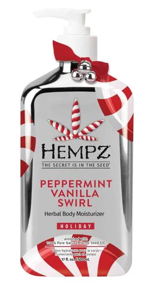 Herbal Body Moisturizer, Peppermint Vanilla Swirl