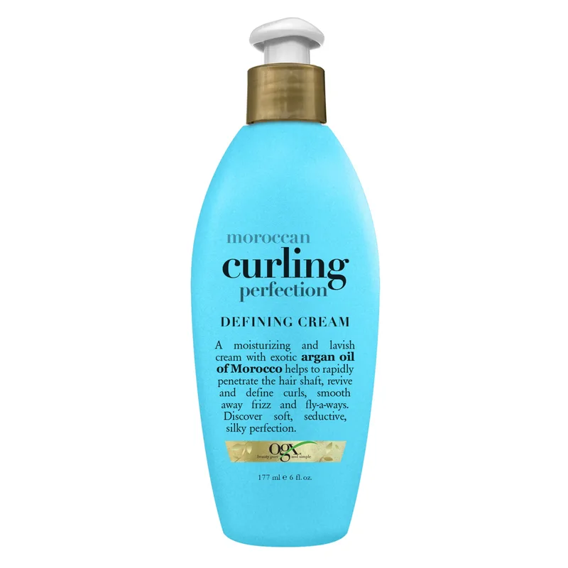 Morocco Curling Perfection Moisturizing Hair Styling Cream with Argan Oil