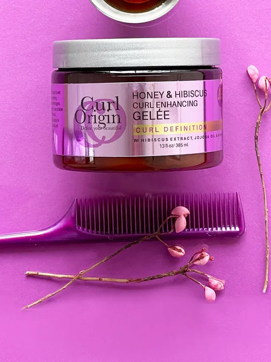 Curl Enhancing Gelee, Honey & Hibiscus