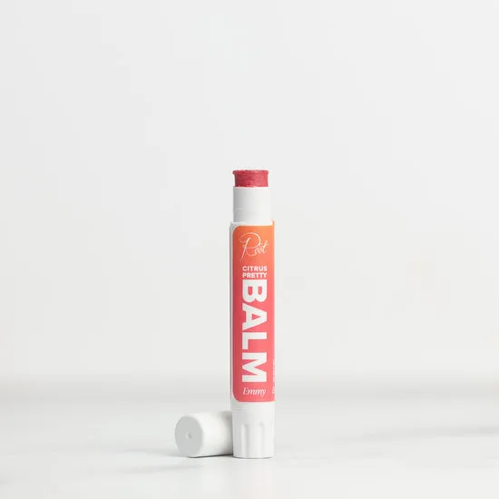Citrus Pretty Balm 100% Natural Vegan Tinted Lip Balm, Emmy