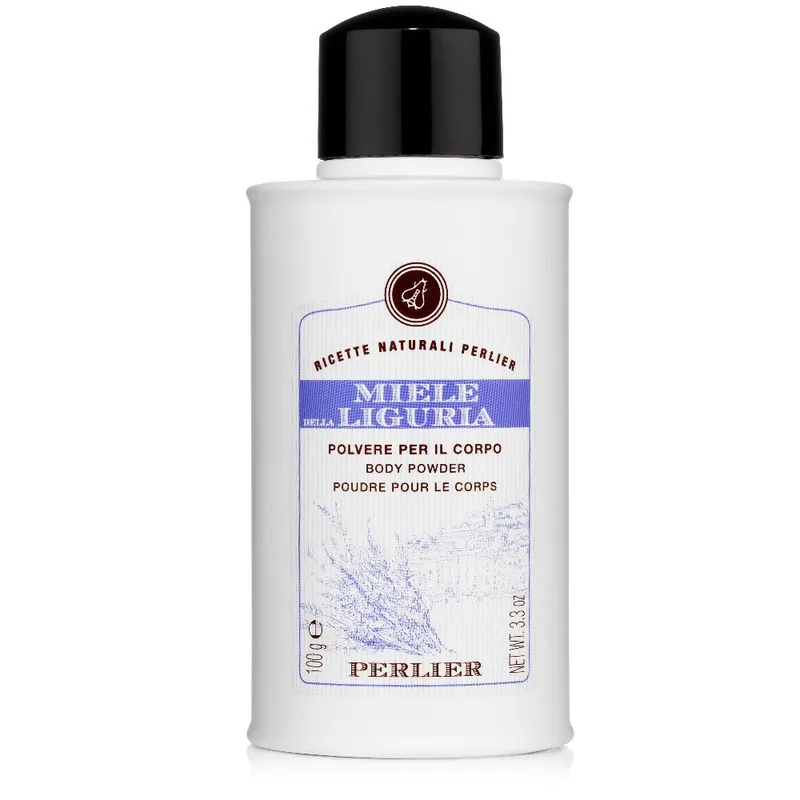 Liguria Body Powder, Honey + Lavender