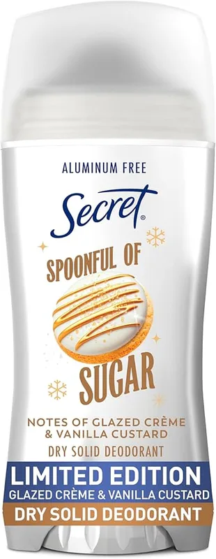 Aluminum Free Dry Solid Deodorant, Spoonful of Sugar