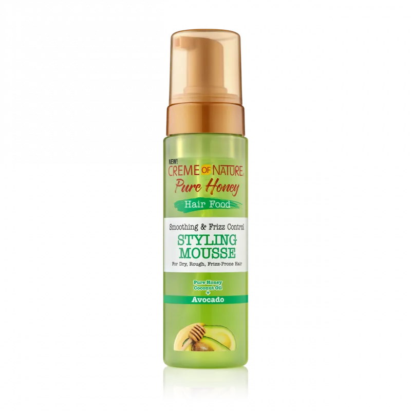 PURE HONEY Hair Food Smoothing & Frizz Control Styling Mousse