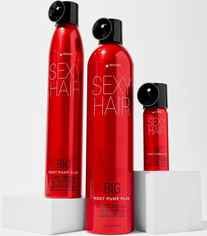 Sexy Hair BIG SEXYHAIR ROOT PUMP PLUS HUMIDITY RESISTANT VOLUMIZING SPRAY MOUSSE