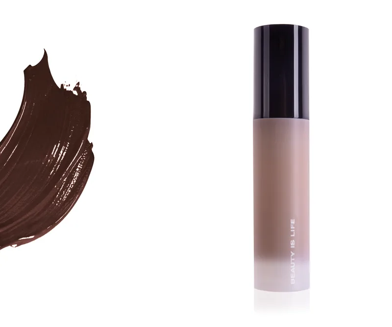 Satin Foundation Fluid Make-Up, Noir Radiance 12W-C