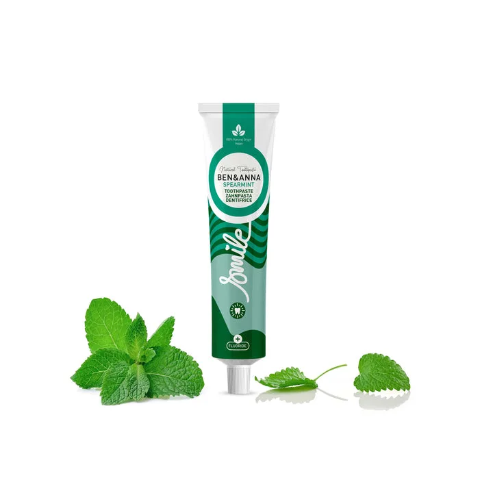 Toothpaste Tube, Spearmint With Flouride