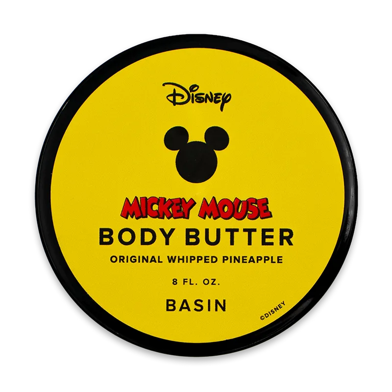 Disney Mickey Original Body Butter, Whipped Pineapple