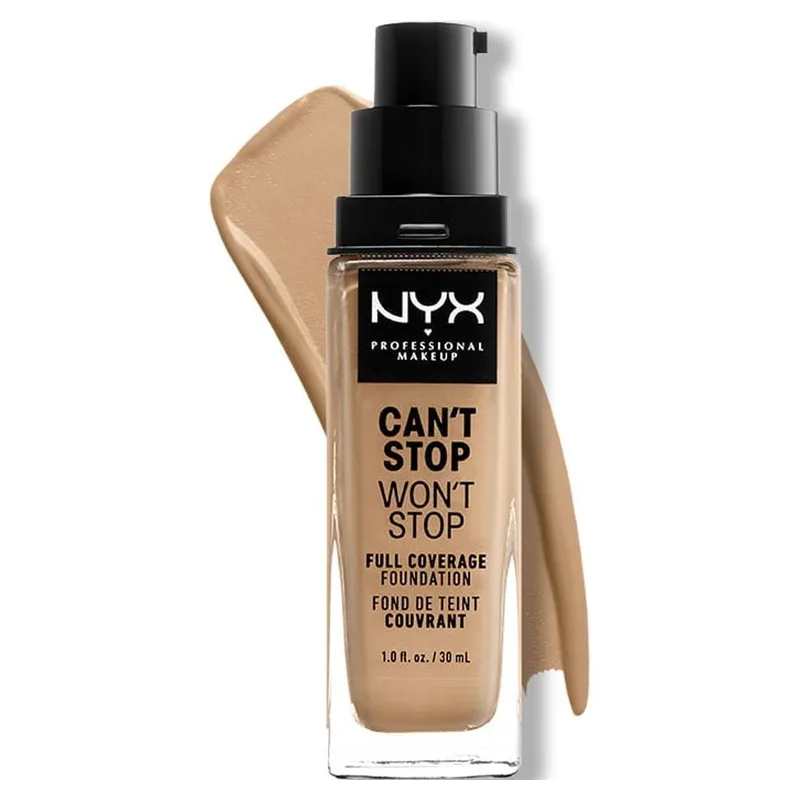 Can't Stop Won't Stop 24Hr Full Coverage Matte Finish Foundation, 11 Beige
