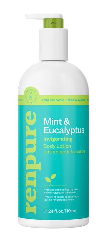 Invigorating Body Lotion, Mint & Eucalyptus