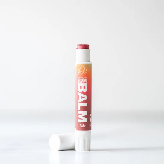Peppermint Citrus Pretty Balm 100% Natural Vegan Lip Balm, Jude