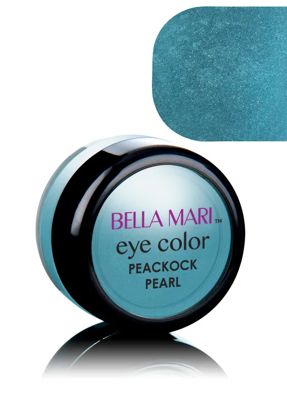 Natural Mineral Pearl Eyeshadow, Peacock