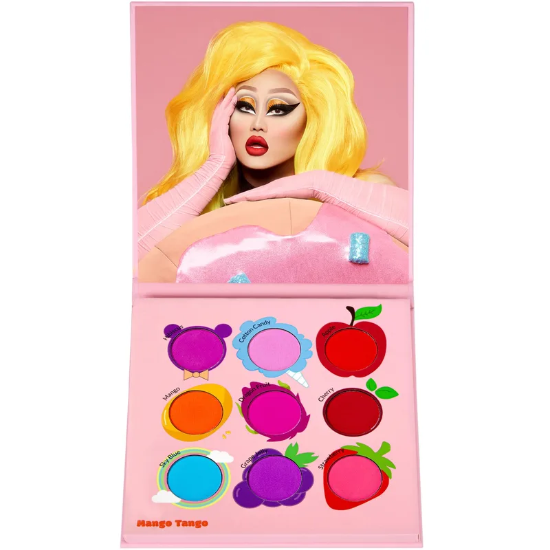 Juicy Nine Pressed Eyeshadow Palette, 02 Mango Tango