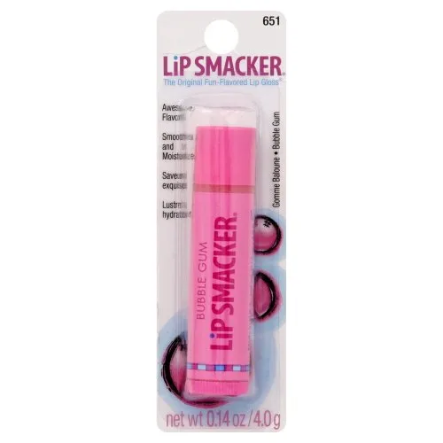 Lip Smacker Lip Gloss, Bubble Gum (2020 formulation)