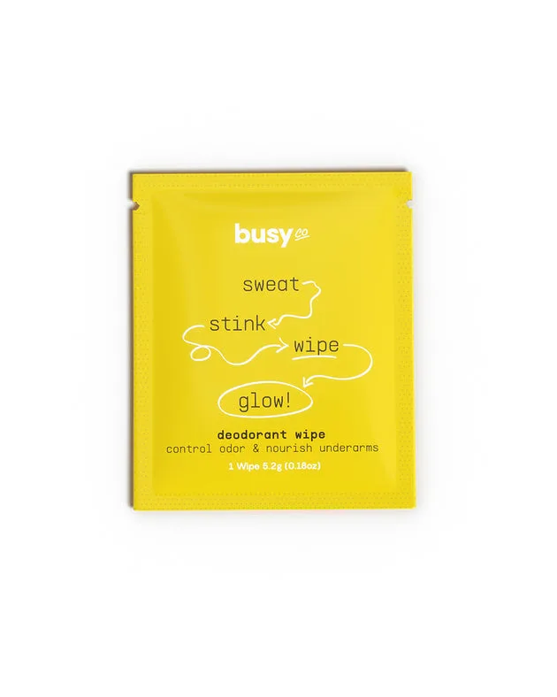Glow Deodorant Wipes, Brightening Lavender