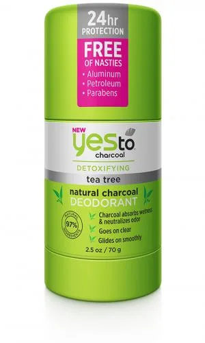 Detoxifying Tea Tree Natural Charcoal Deodorant (2019 formulation)