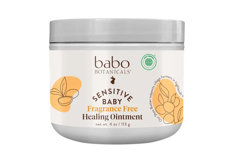 Sensitive Baby Healing Ointment, Fragrance Free