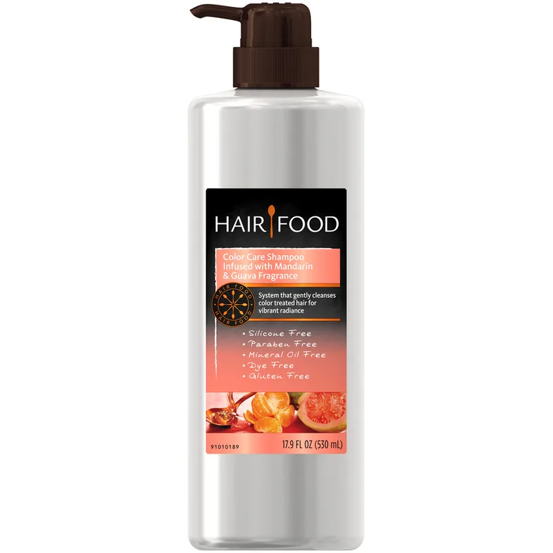 Gluten Free Color Care Shampoo Infused with Mandarin & Guava Fragrance (2019 formulation)