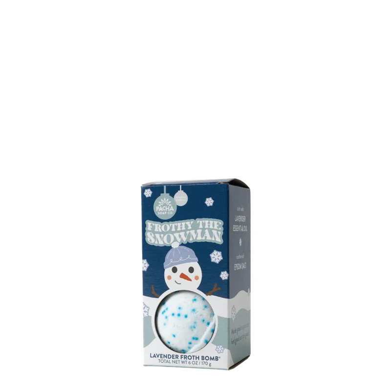 Frothy the Snowman Froth Bomb
