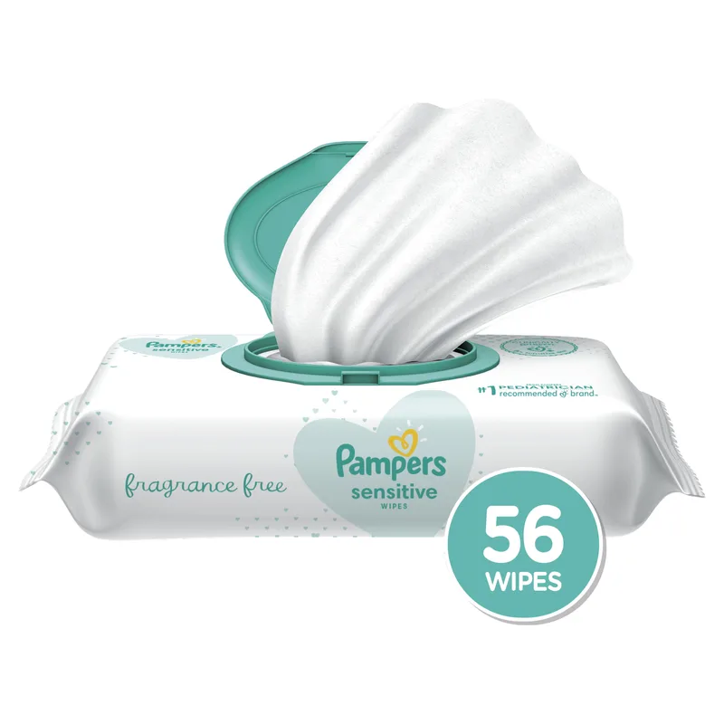 Sensitive Baby Wipes, Perfume Free