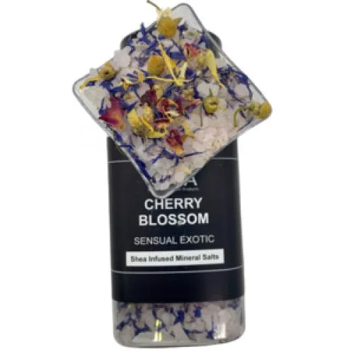 Shea Infused Mineral Salts, Cherry Blossom (2020 formulation)