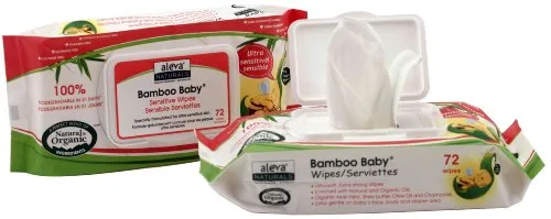 Bamboo Baby Wipes, Sensitive