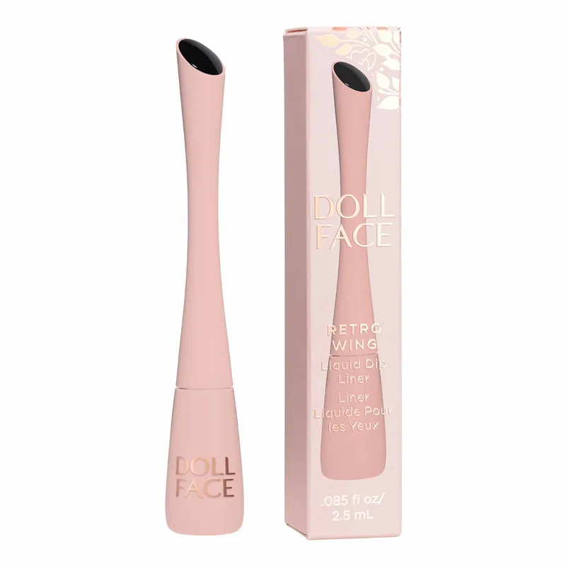 Retro Wing Liquid Dip Liner, Black / Noir Rdl 01 (2020 formulation)