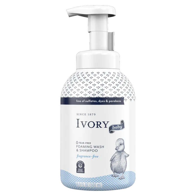Baby Foam Baby Wash & Shampoo, Fragrance-Free