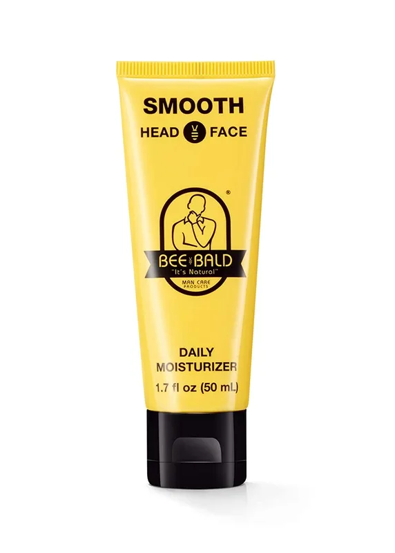 Bald Smooth Head Face Daily Moisturizer (2019 formulation)