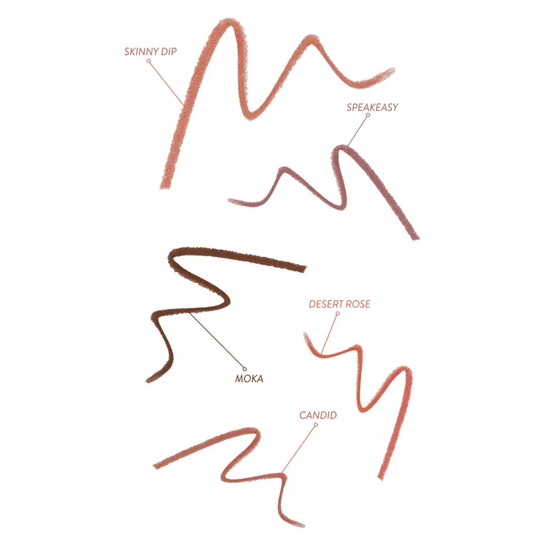 Beauty Soft Glide Lip Liner, Desert Rose