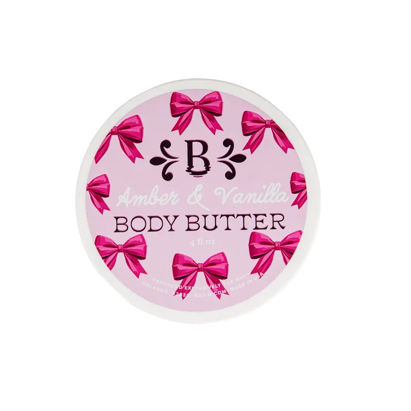 Body Butter, Amber & Vanilla
