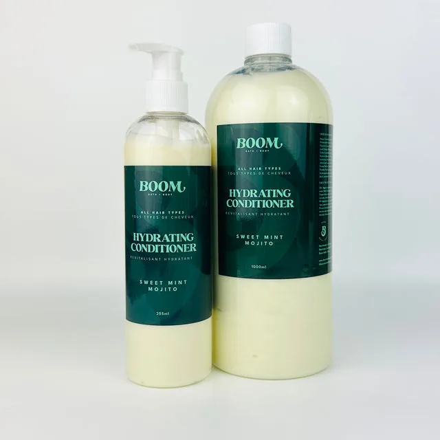 Boom Bath and Body Hydrating Conditioner, Sweet Mint Mojito