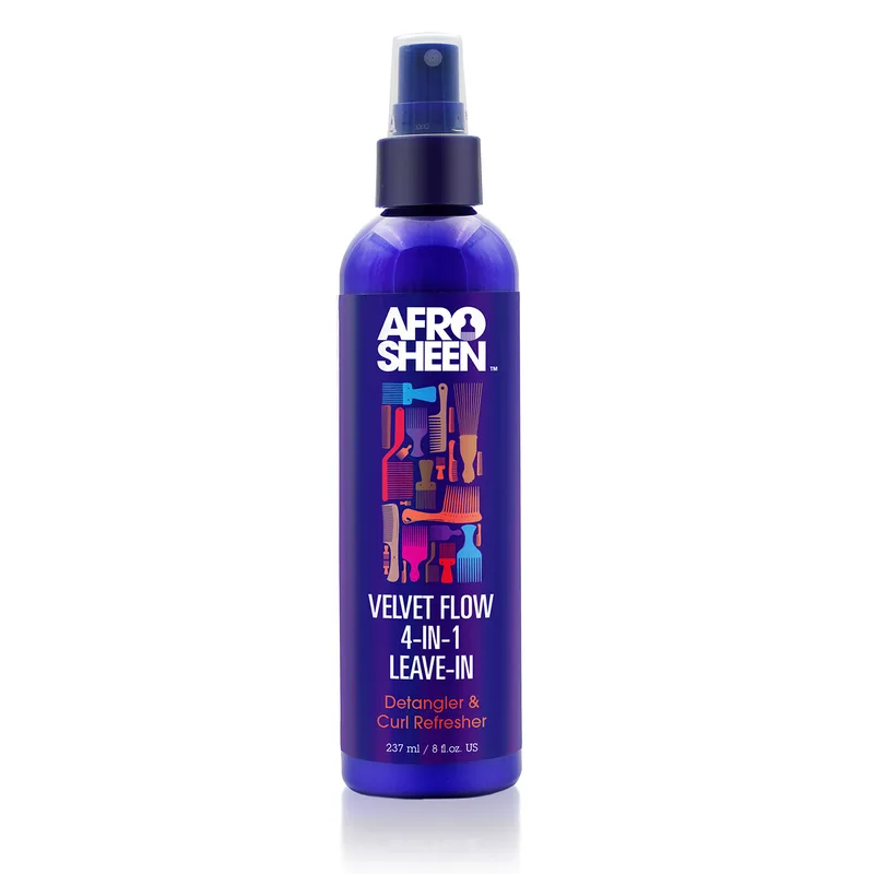 Velvet Flow 4 in 1 Leave in Detangler & Curl Refresher