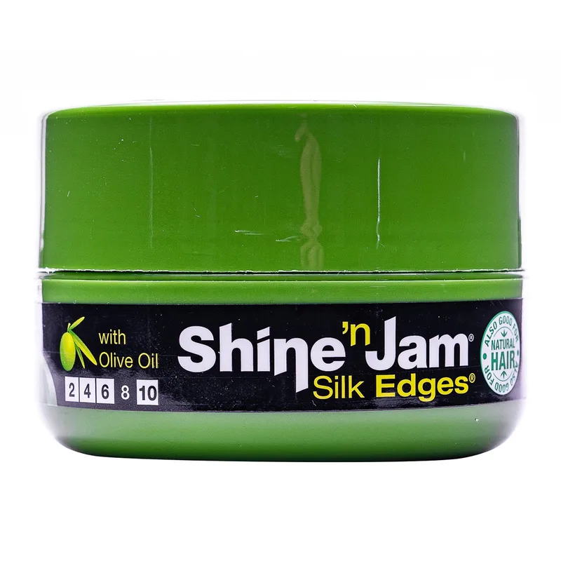 Silk Edges, Extra Firm Hold Unisex Hair Styling Gel, 2 oz., Moisturizing, Unisex