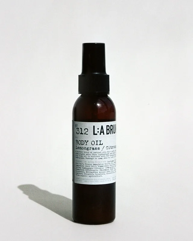 312 Body Oil, Lemongrass
