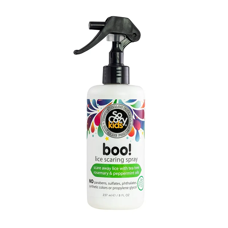 Boo! Lice Scaring Spray For Kids Hair (2018 formulation)