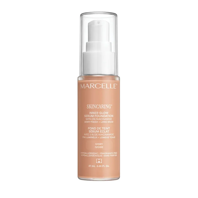 Skincaring Inner Glow Serum Foundation, Ivory
