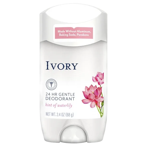 24 Hr Gentle Deodorant, Hint of Waterlily
