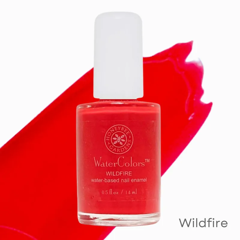 WaterColors Nail Enamel, Wildfire