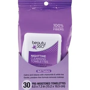Nighttime Cleansing Towelettes