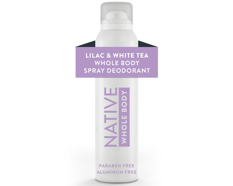 Whole Body Deodorant Spray, Lilac & White Tea