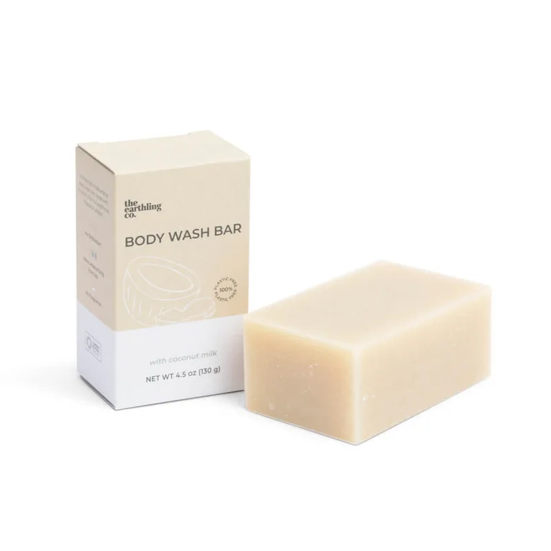 Body Wash Bar, Coconut Milk(Unscented)