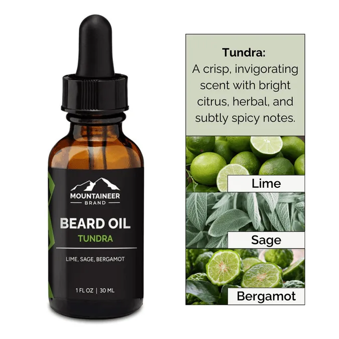 Natural Beard Oil, Tundra