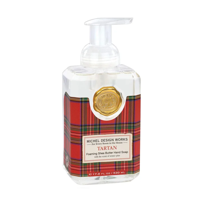 Foaming Shea Butter Hand Soap, Tartan (2020 formulation)