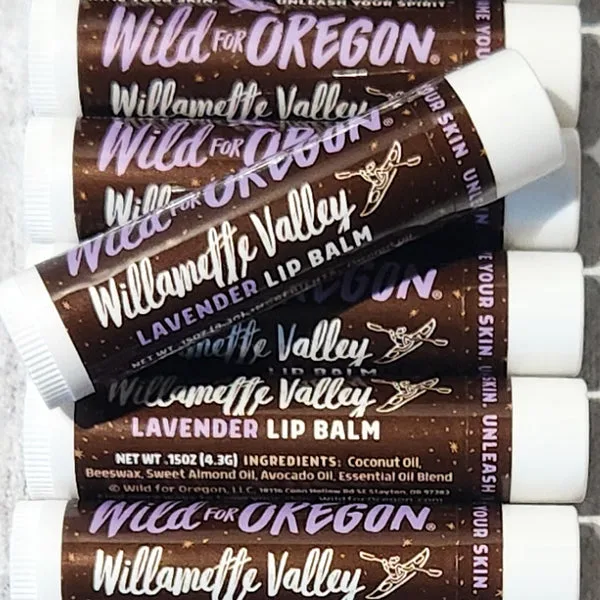 For Oregon Lip Balm, Willamette Valley Lavender