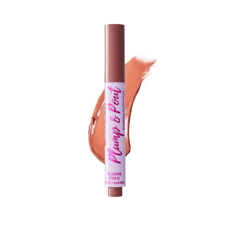 Plump & Pout Plumping Gloss Stick, Glazing For U - Nude Beige