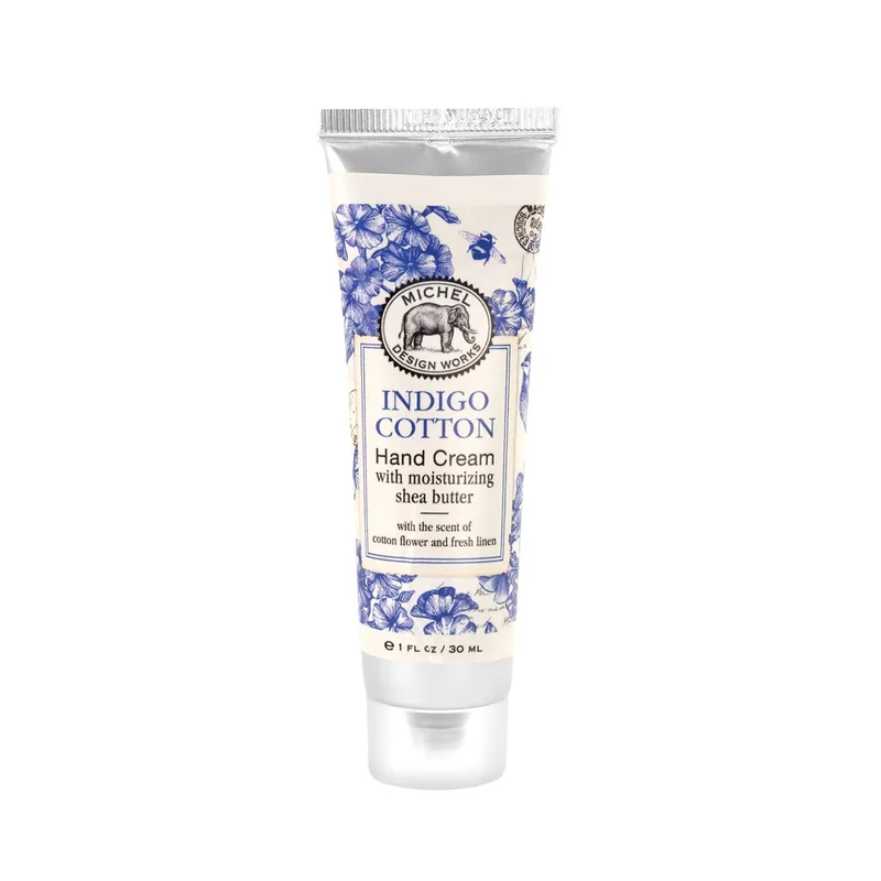 Hand Cream With Moisturizing Shea Butter, Indigo Cotton (2020 formulation)