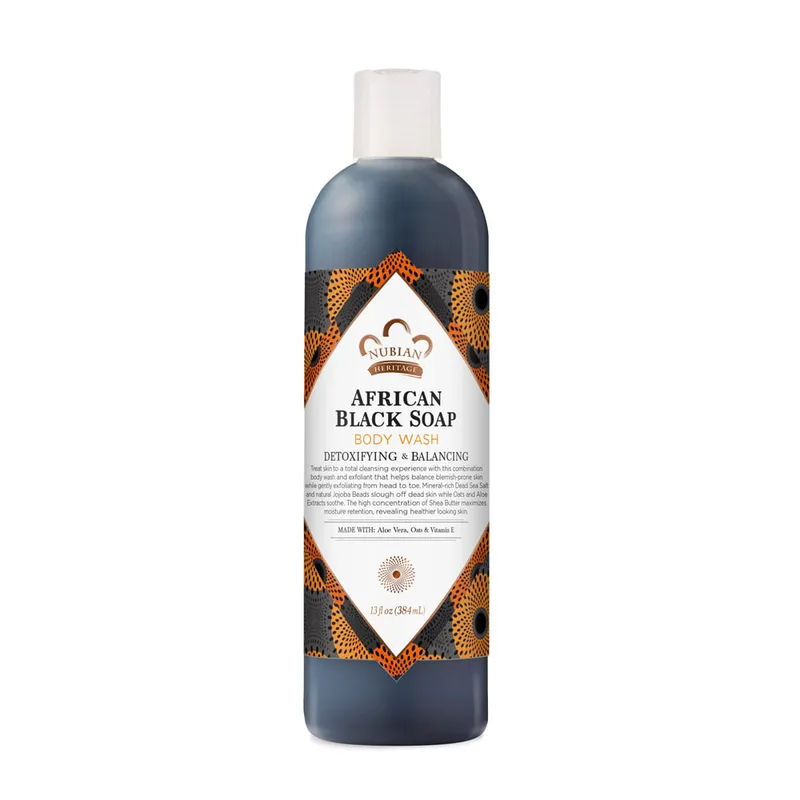 Moisturizing Body Wash for Dry Skin African Black Soap